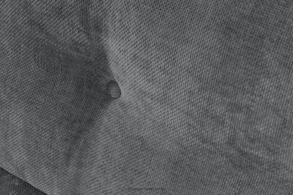 RUSA Gestepptes Dreisitzer-Schlafsofa ausziehbar in einem dunkelgrauen Gewebestoff dunkelgrau - Foto 10