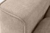 RUSA Gestepptes Dreisitzer-Schlafsofa ausziehbar in Gewebestoff in Hellbeige hellbeige - Foto 17