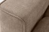 RUSA Gestepptes Dreisitzer-Schlafsofa ausziehbar in Gewebestoff in Dunkelbeige dunkelbeige - Foto 17