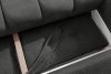 HELLA Gestepptes Dreisitzer-Sofa mit Schlaffunktion aus stahlfarbenem Gewebestoff stahlfarben - Foto 13