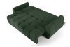 HELLA Gestepptes Dreisitzer-Sofa mit Schlaffunktion aus grünem Gewebestoff grün - Foto 5