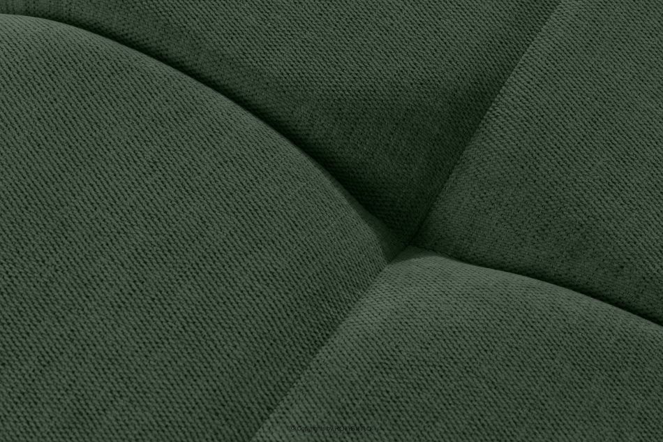 HELLA Gestepptes Dreisitzer-Sofa mit Schlaffunktion aus grünem Gewebestoff grün - Foto 9