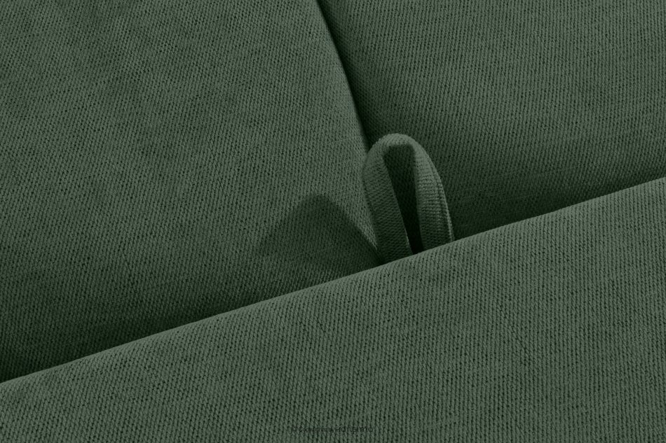 HELLA Gestepptes Dreisitzer-Sofa mit Schlaffunktion aus grünem Gewebestoff grün - Foto 14