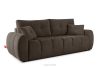 HELLA Gestepptes Dreisitzer-Sofa mit Schlaffunktion aus Gewebestoff in Kaltbraun kühles Braun - Foto 3