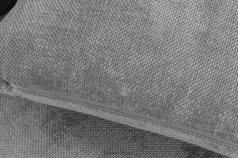 NILO Dreisitzer-Sofa mit Steppung aus grauem Gewebestoff grau - Foto 8