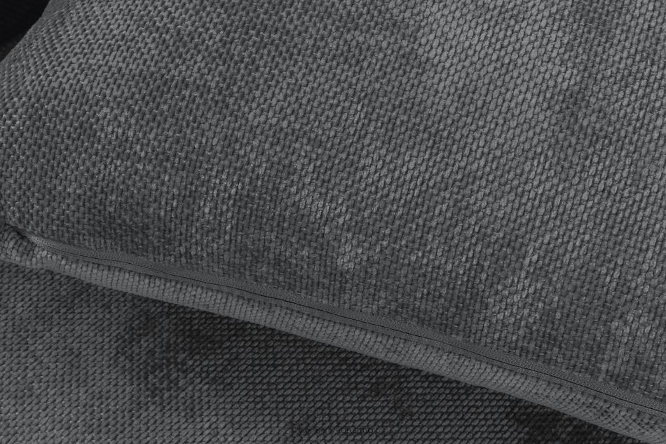 NILO Dreisitzer-Sofa mit Steppung aus dunkelgrauem Gewebestoff dunkelgrau - Foto 8