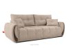 NILO Dreisitzer-Sofa mit Steppung aus Gewebestoff in Hellbeige hellbeige - Foto 3