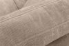 NILO Dreisitzer-Sofa mit Steppung aus Gewebestoff in Hellbeige hellbeige - Foto 8