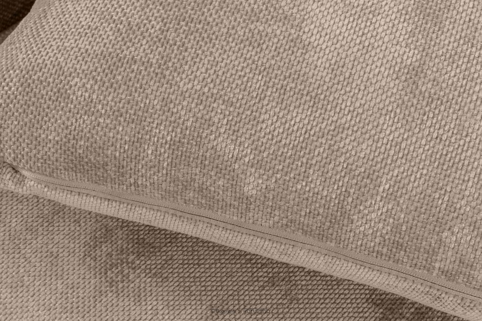 NILO Dreisitzer-Sofa mit Steppung aus Gewebestoff in Hellbeige hellbeige - Foto 8