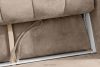 NILO Dreisitzer-Sofa mit Steppung aus Gewebestoff in Hellbeige hellbeige - Foto 13