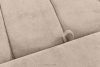 NILO Dreisitzer-Sofa mit Steppung aus Gewebestoff in Hellbeige hellbeige - Foto 15