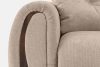 NILO Dreisitzer-Sofa mit Steppung aus Gewebestoff in Hellbeige hellbeige - Foto 16