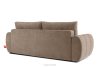 NILO Dreisitzer-Sofa mit Steppung aus Gewebestoff in Dunkelbeige dunkelbeige - Foto 4