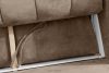 NILO Dreisitzer-Sofa mit Steppung aus Gewebestoff in Dunkelbeige dunkelbeige - Foto 13