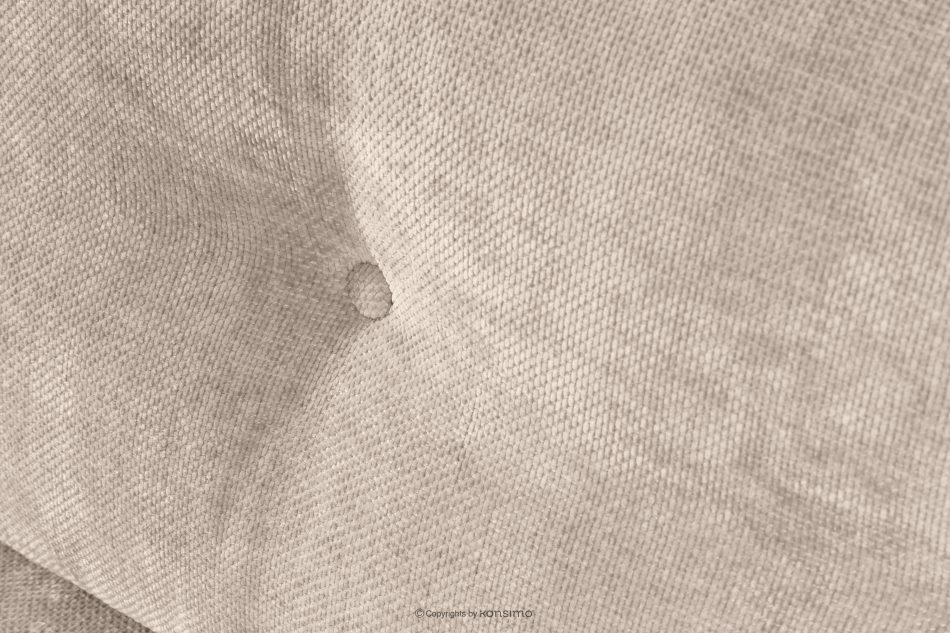 NILO Dreisitzer-Sofa mit Steppung aus Gewebestoff in Ecru ecru - Foto 10