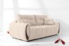 NILO Dreisitzer-Sofa mit Steppung aus Gewebestoff in Ecru ecru - Foto 17