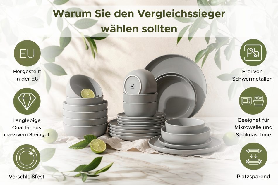 VICTO Schale grau/matt - Foto 5