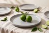 VICTO Modernes Tafelservice 6-Personen-Set 24-teilig grau grau - Foto 15