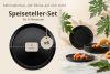 VICTO Speiseteller-Set für 6 Personen schwarz schwarz/matt - Foto 8