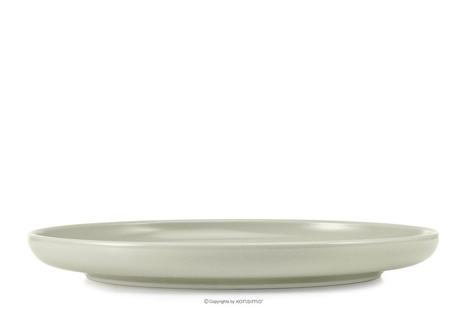 VICTO Speiseteller-Set für 6 Personen beige/grün/grau matt beige/grün/grau matt - Foto 3