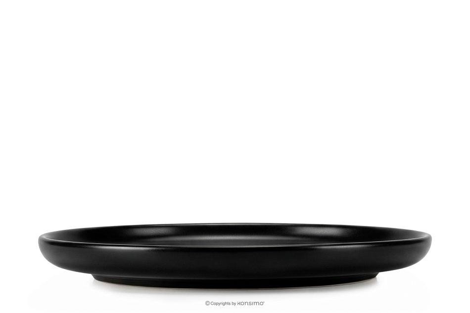 VICTO Dessertteller-Set für 6 Personen schwarz schwarz/matt - Foto 3