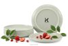 VICTO Dessertteller-Set für 6 Personen beige/grün/grau matt beige/grün/grau matt - Foto 3
