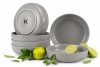 VICTO Suppenteller Set für 6 Personen grau grau/matt - Foto 1