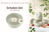 VICTO Schüsselset für 6 Personen beige/grün/grau matt beige/grün/grau matt - Foto 7