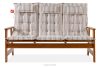 ALCES Gartenmöbelgarnitur aus Kiefernholz für 5 Personen mit Kissen in Braun/Weiß/Blau/Beige/Rot braun/weiß/blau/beige/rot - Foto 8