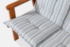 ALCES Gartenmöbel-Set für 7 Personen aus Holz mit Kissen braun/weiß/blau/beige/rot braun/weiß/blau/beige - Foto 10