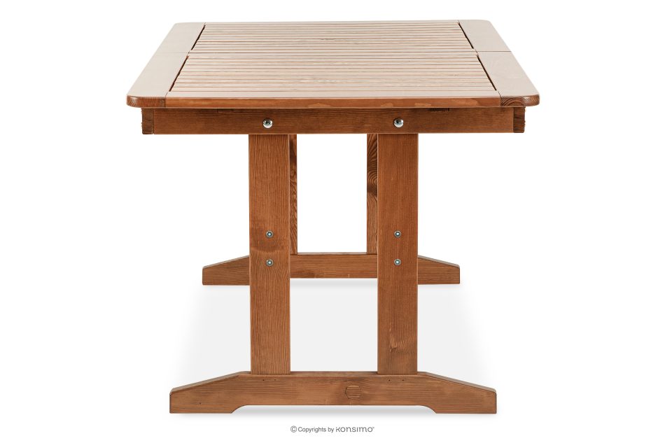 ALCES Gartenmöbel-Set für 7 Personen aus Holz mit Kissen braun/weiß/blau/beige/rot braun/weiß/blau/beige - Foto 28