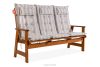 ALCES Gartenmöbel-Set für 7 Personen aus Holz mit Kissen in Braun/Weiß/Blau/Beige/Rot braun/weiß/blau/beige/rot - Foto 7