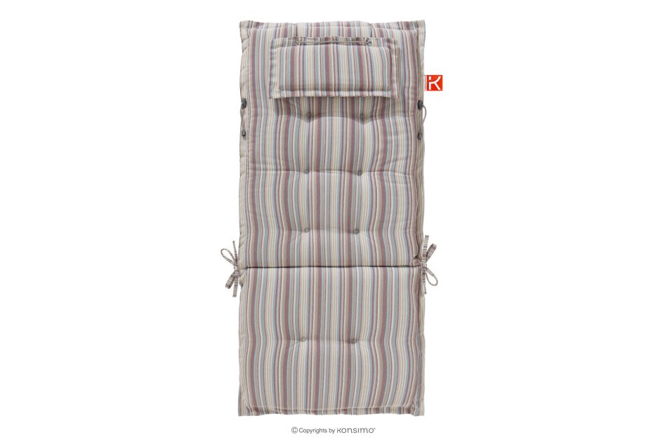 ALCES Gartenmöbel-Set für 7 Personen aus Holz mit Kissen in Braun/Weiß/Blau/Beige/Rot braun/weiß/blau/beige/rot - Foto 34
