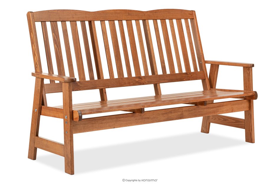 ALCES Gartenmöbel-Set für 7 Personen aus Holz mit Kissen in Braun/Grün/Orange/Blau braun/grün/orange/blau - Foto 17