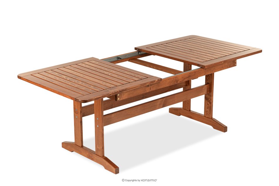 ALCES Gartenmöbel-Set für 7 Personen aus Holz mit Kissen in Braun/Grün/Orange/Blau braun/grün/orange/blau - Foto 26