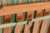 NYCTERE Gartenstuhl aus Kiefernholz mit Kissen braun/grün/orange/blau braun/grün/orange/blau - Foto 10