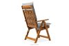 NYCTERE Garten-Set mit Tisch und Stühlen für 6 Personen mit Kissen braun/hellgrau braun/hellgrau - Foto 6