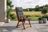 NYCTERE Gartenset mit Tisch und Stühlen für 6 Personen mit Kissen braun/dunkelgrau braun/dunkelgrau - Foto 30
