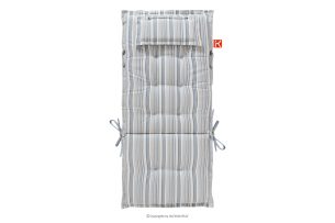 MISTA, https://konsimo.de/kollektion/mista/ Gartenkissen für Sessel weiß/blau/beige/rot weiß/blau/beige - Foto