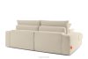 ACERA Dreisitzer-Sofa mit großzügiger Sitzfläche aus beigem Kordstoff beige - Foto 4