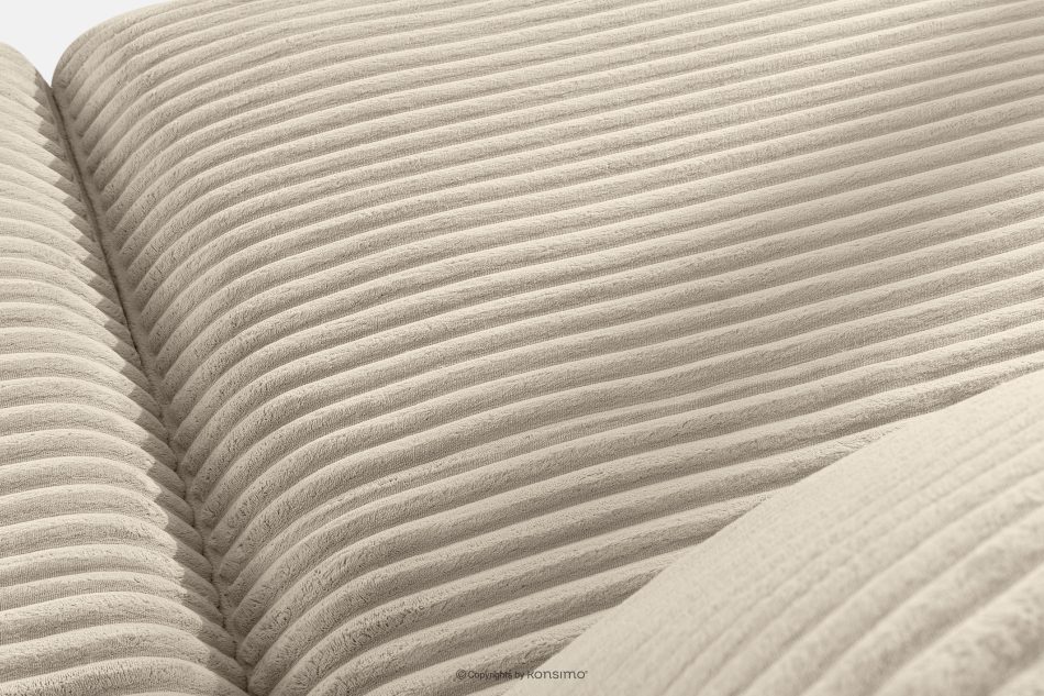 ACERA Dreisitzer-Sofa mit großzügiger Sitzfläche aus beigem Kordstoff beige - Foto 6
