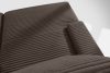 ACERA Dreisitzer-Sofa mit tiefer Sitzfläche aus braunem Kordstoff braun - Foto 5