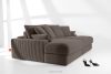 ACERA Dreisitzer-Sofa mit tiefer Sitzfläche aus braunem Kordstoff braun - Foto 12