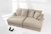 ACERA Dreisitzer-Sofa mit großzügiger Sitzfläche aus taupefarbenem Kordstoff taupe - Foto 2
