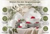CARLINA Kaffeetasse Untertasse weiß - Foto 8