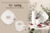 CARLINA Teeservice 6 Personen (12 -teilig.) weiß - Foto 7
