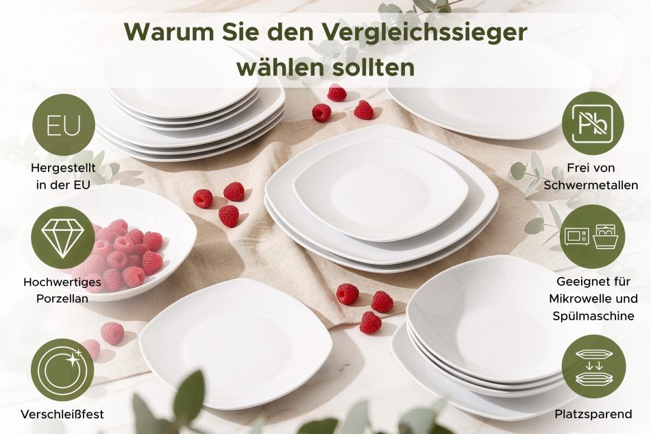 CARLINA Kaffeetasse mit Untertasse 6tlg. weiß - Foto 9
