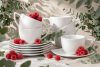 CARLINA Kaffeetasse mit Untertasse 6tlg. weiß - Foto 2