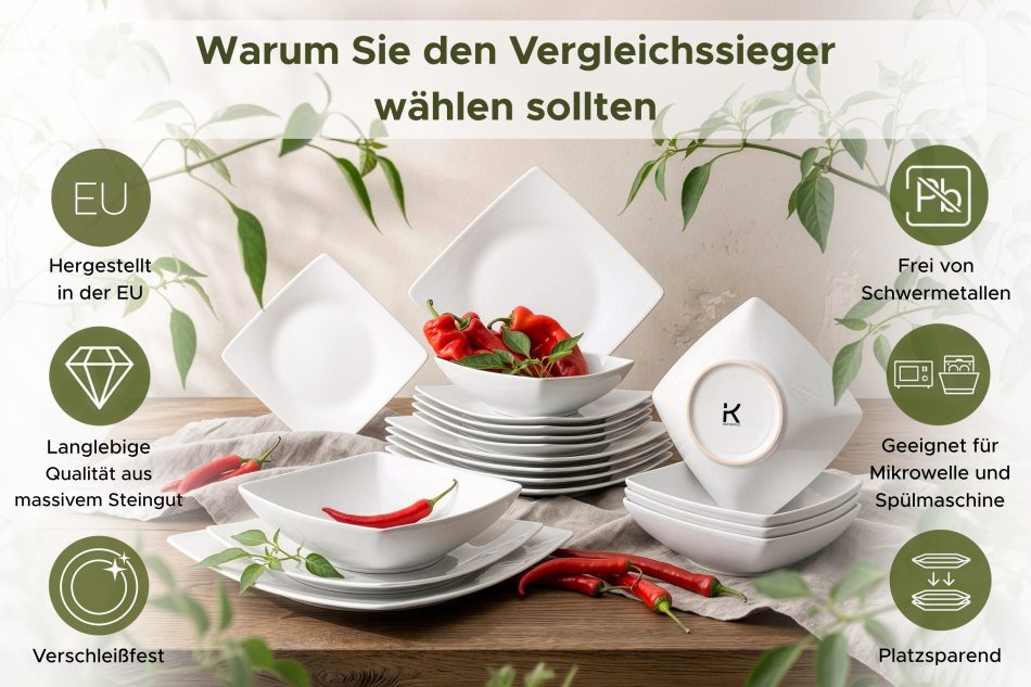 EPIRI Dessertteller weiß - Foto 6