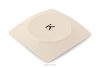 EPIRI Quadratisches Essgeschirrset beige glänzend 12 Personen (36 tlg) beige glänzend - Foto 4